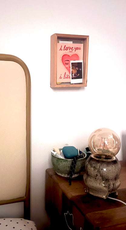 Beige table lamp