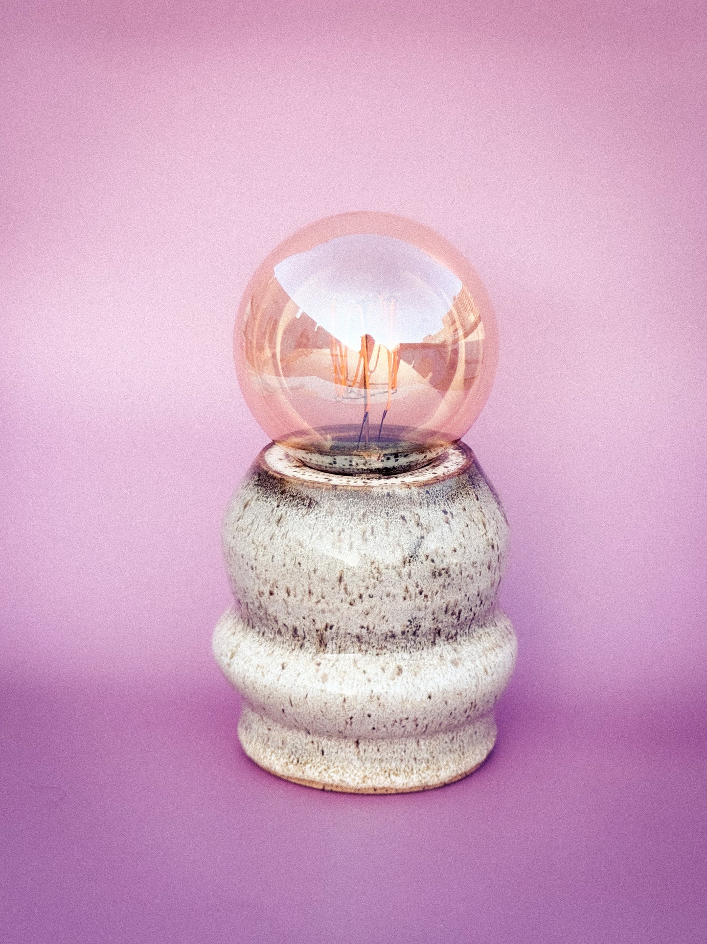 Beige table lamp