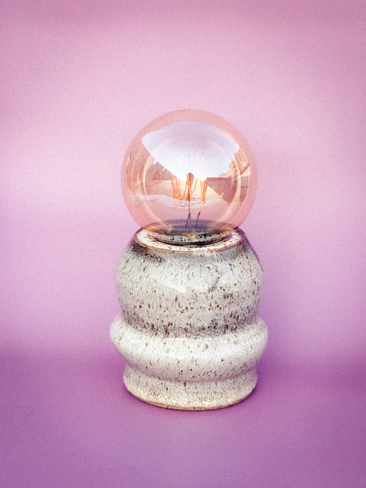 Beige table lamp